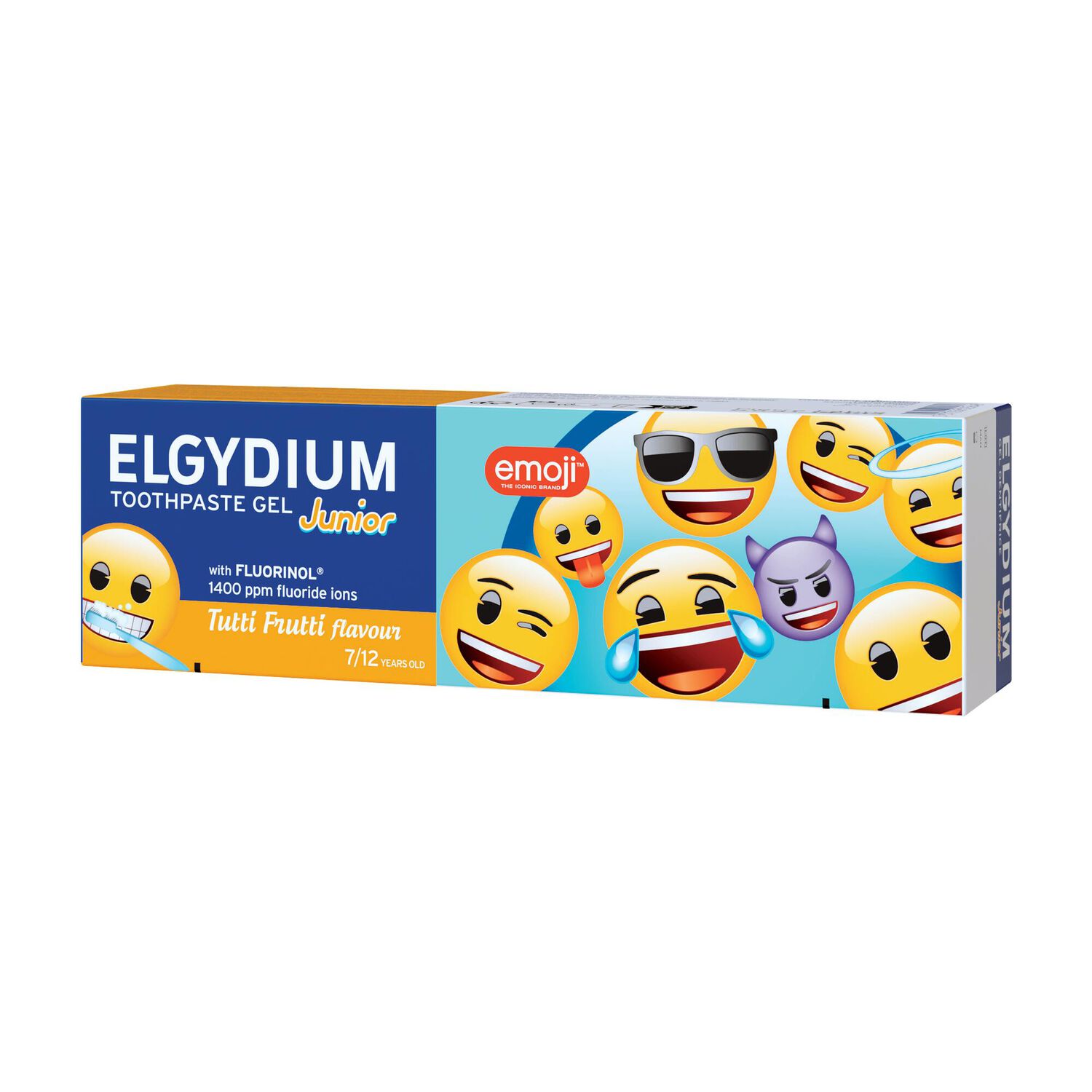Elgydium Junior - Dentifrice Emoji Tutti Frutti 50 ml