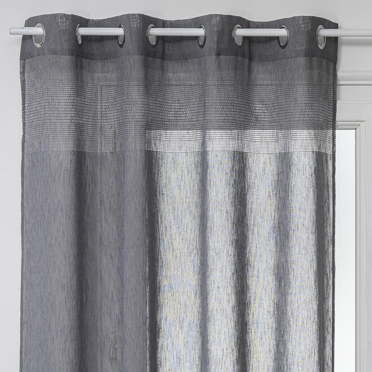 Voilage - gris - 140x240 cm