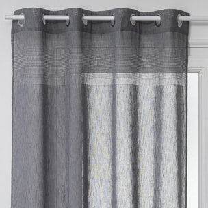 Voilage - gris - 140x240 cm