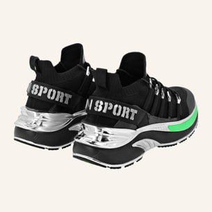 PLEIN SPORT Runner Sneaker CHROME SURFER
