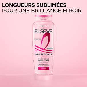 Lot de 12 - L'Oréal Paris Elseve Nutri Gloss Shampooing Embellisseur 300ml