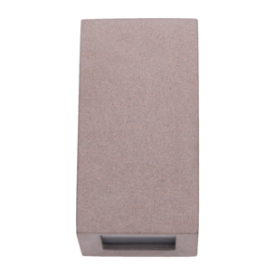 Forlight Aplique de pared exterior Karen Big acabado Cemento IP44 15W E27