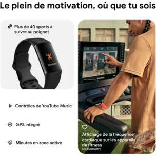 Bracelet connecté FITBIT Charge 6 Noir