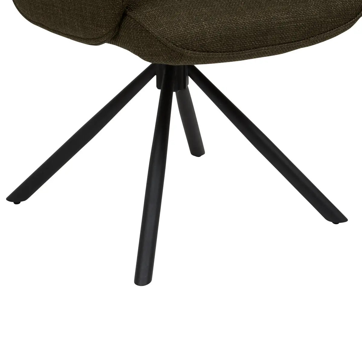 Fauteuil de bureau pivotant Sisco vert kaki