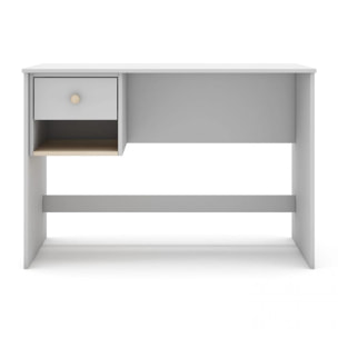 Mesa de escritorio Misty Breeze Blanco - Oak Soft