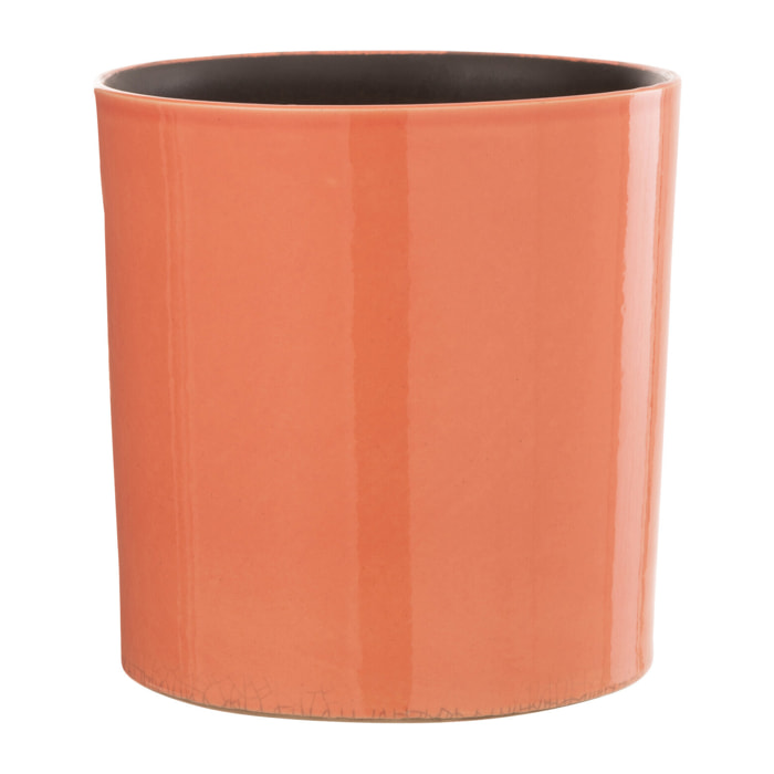J-Line cache-pot Flexible - céramique - rose - medium - Ø 21 cm