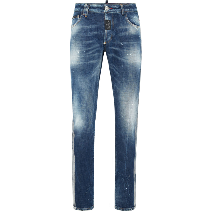 PHILIPP PLEIN Vaqueros de corte recto PAISLEY