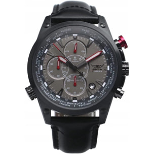 Reloj Aviator AVW1369G185S Hombre Analogico Cuarzo con Correa de Cuero