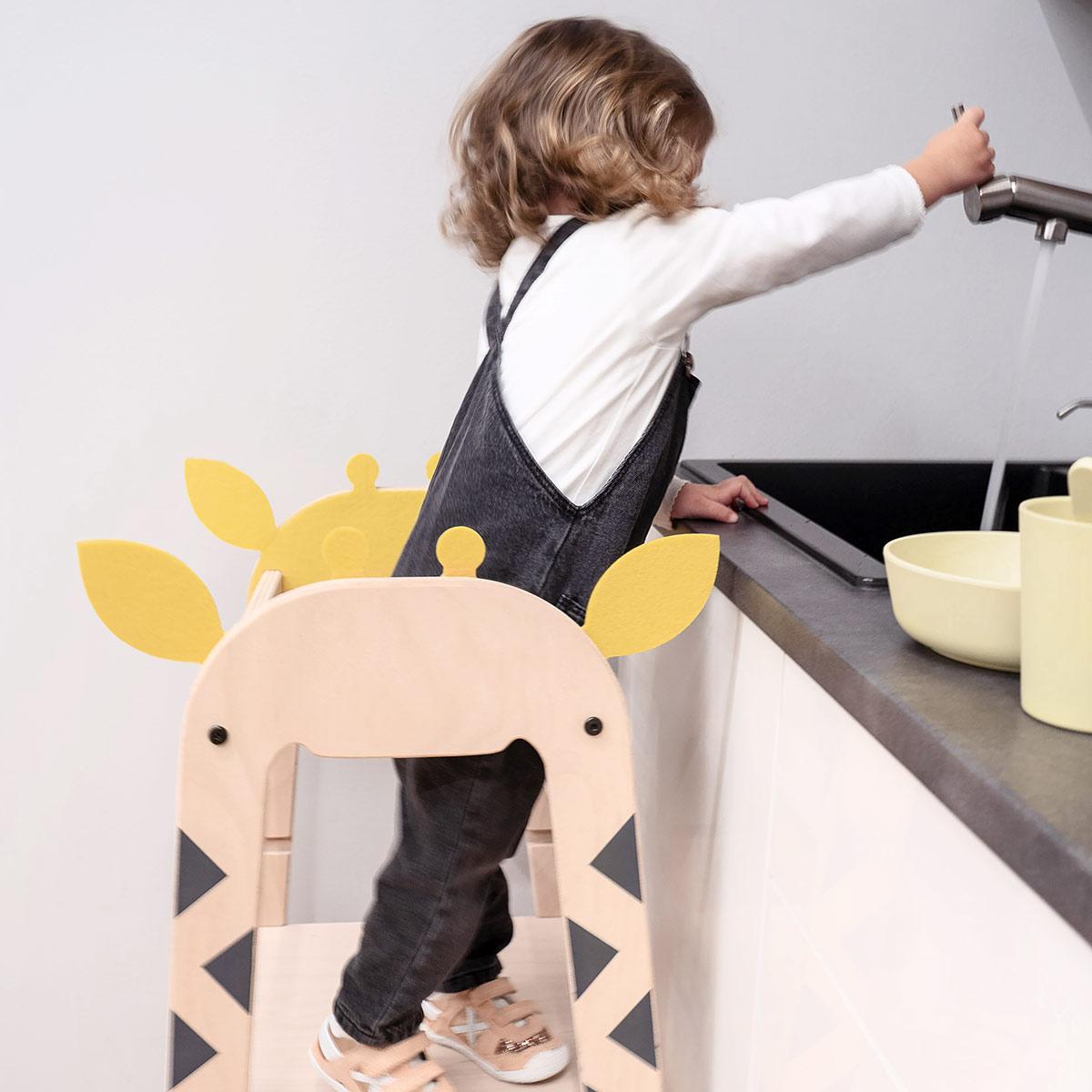 Torre de aprendizaje GIRAFFE TOWER taburete para ayudante de cocina