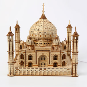 Modello in Legno 3D, design Taj Mahal. 388 pezzi.