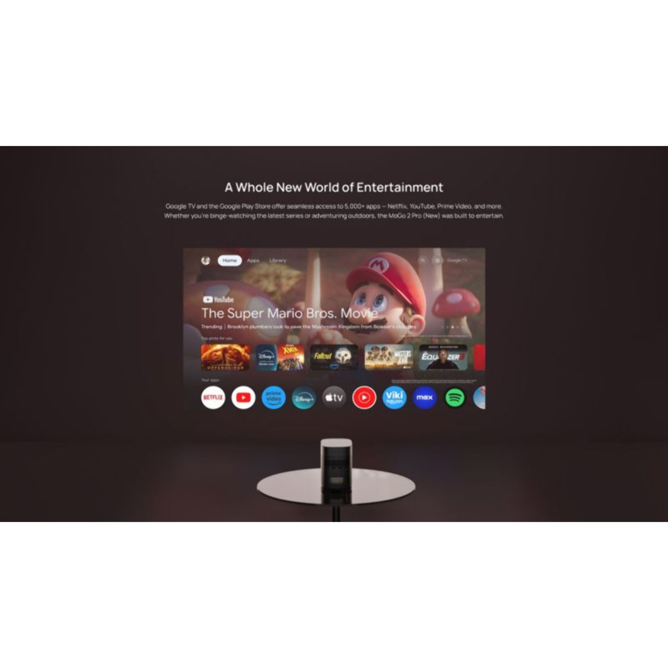 Vidéoprojecteur portable XGIMI MoGo 2 Pro Gen 2 - Google TV