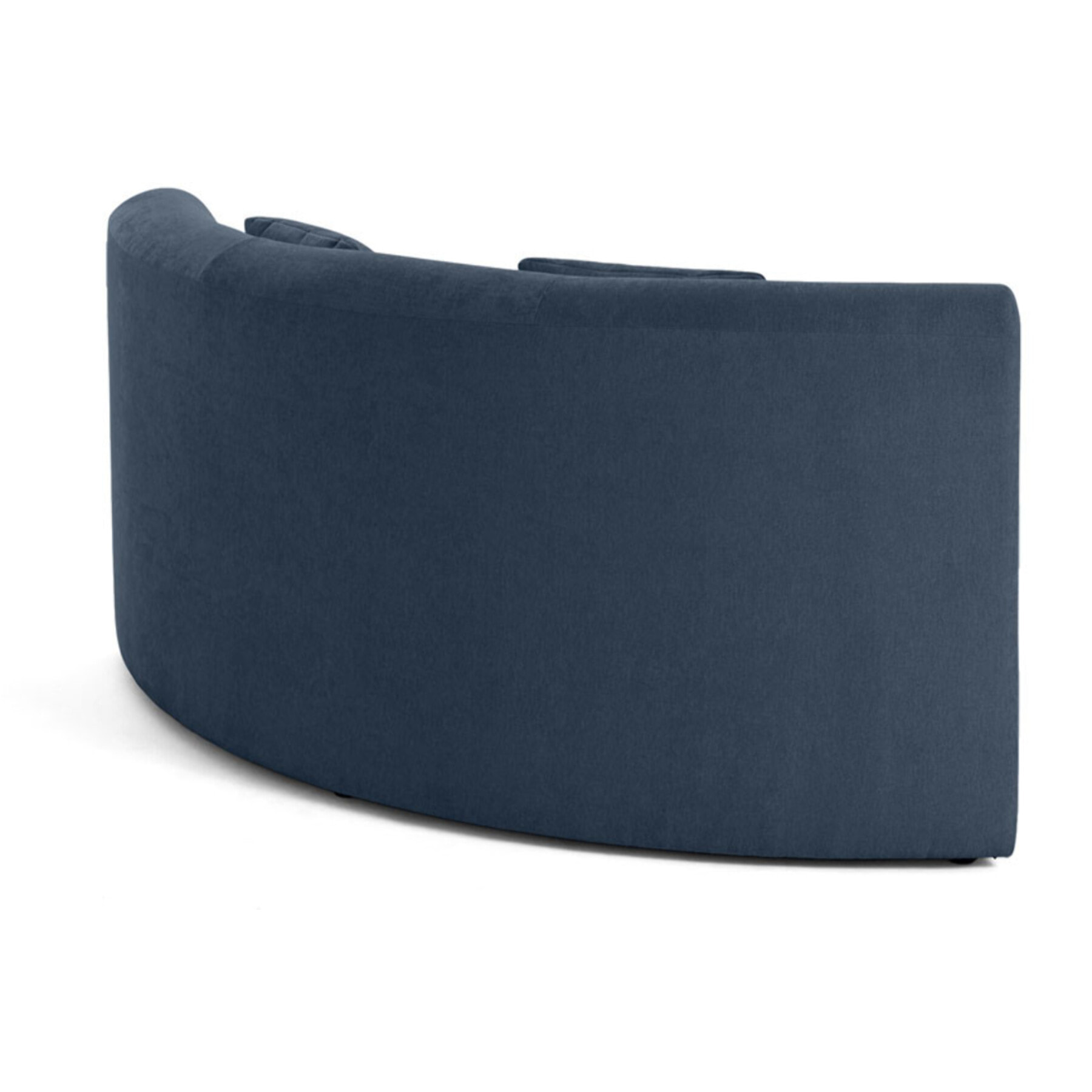 Ikare - module d'assise d'angle réversible - en tissu - Bleu