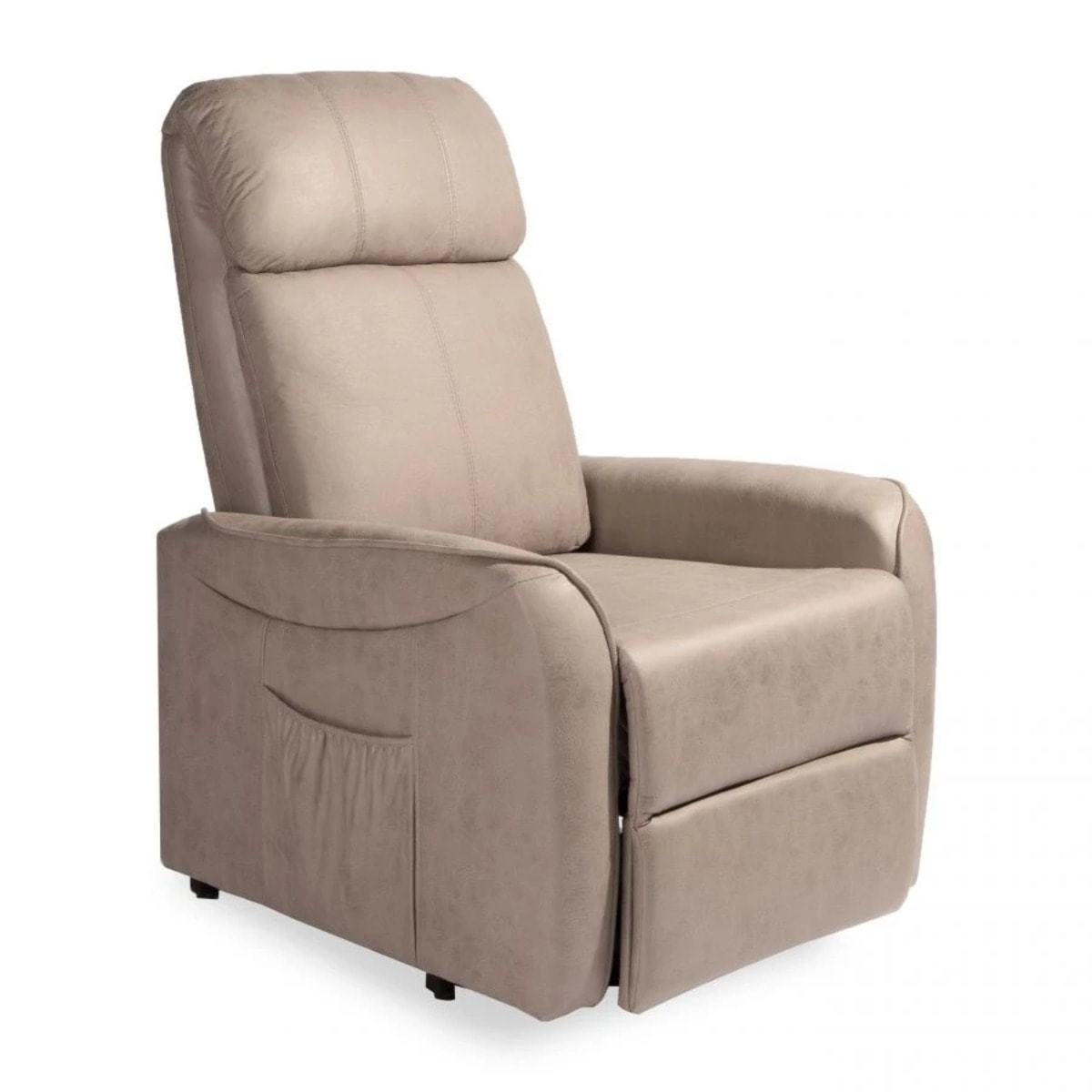 Sillón relax Karl Powerlift Cemento