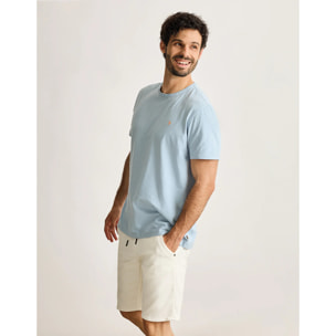 Camiseta Manga Corta Azul - Pirie