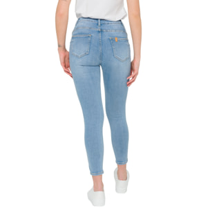 Pantalón denim Hot Buttered Xenia azul