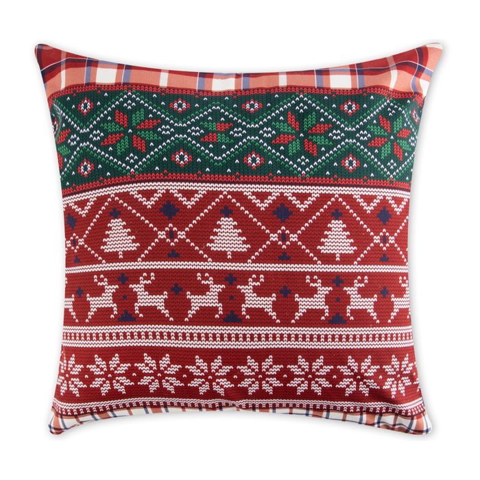 Cuscino arredo Excelsa – Fall Winter, Cotone e poliestere multicolore