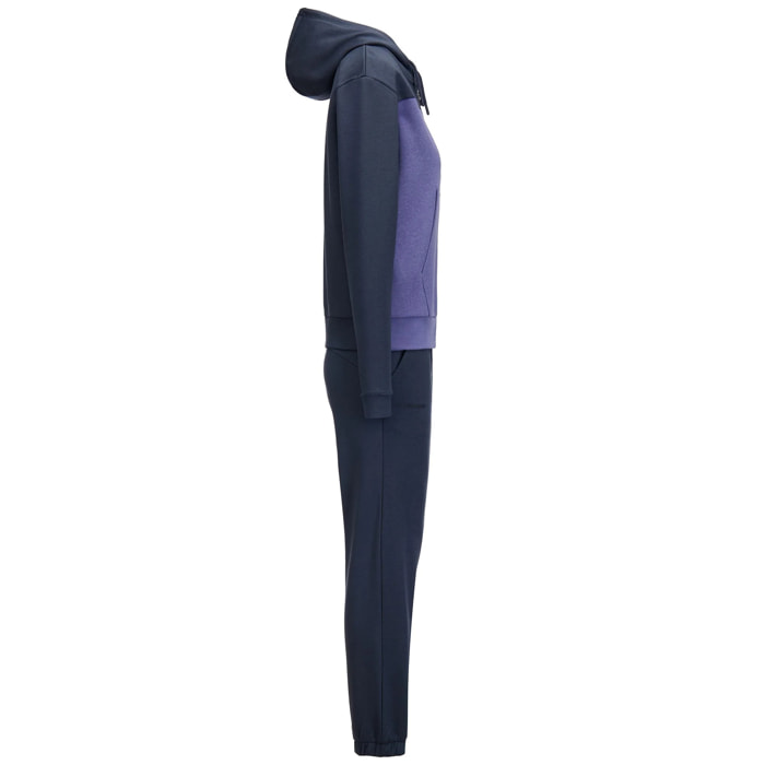 Tute Sportive Kappa Donna Logo Fesa Grigio