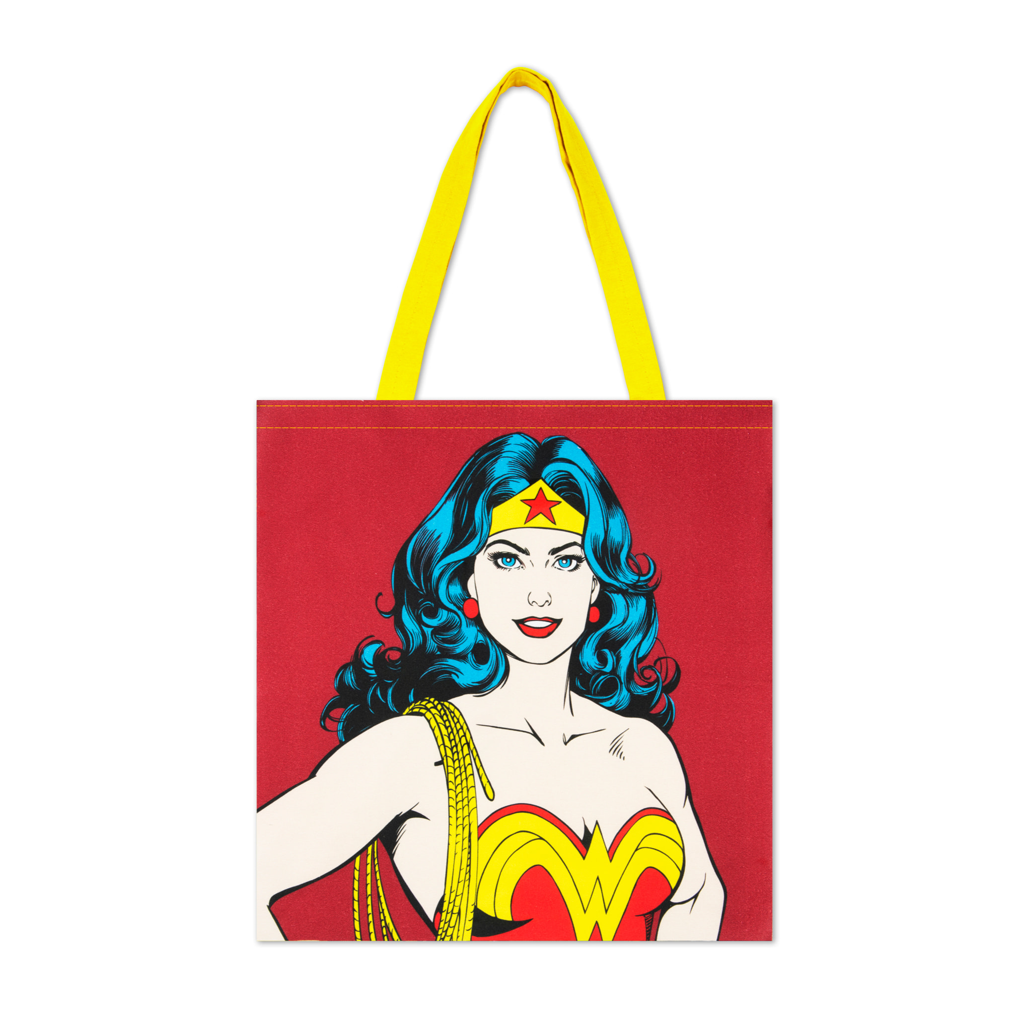 Shopper Excelsa Wonder Woman, cotone, 41,5 x 41,5 cm, multicolore