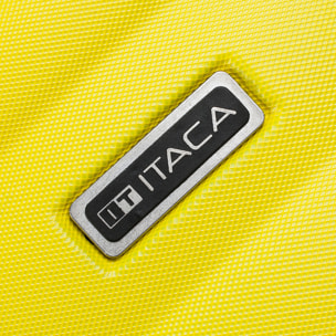 Juego De Maletas Rígidas Abs Itaca Simoa Amarillo