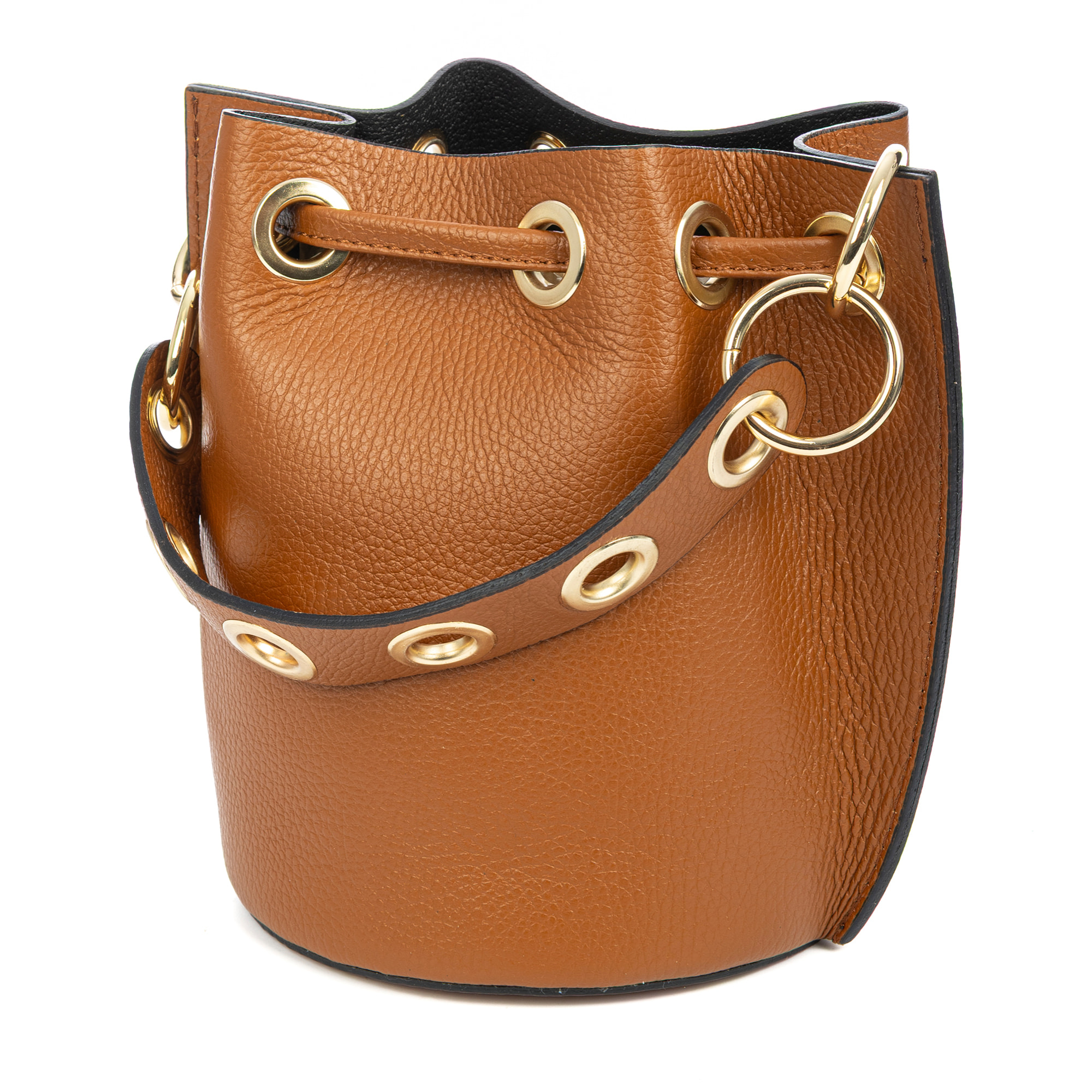 Primavera bolso de mano mujer. Piel auténtica Dollaro