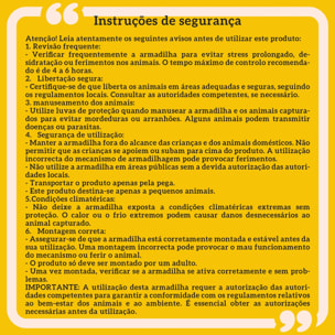 Trampa para Animales Vivos Plegable 93x31x34,5 cm Jaula de Captura de Alambre con Puerta y Asa para Conejos Ratas Roedores Plata
