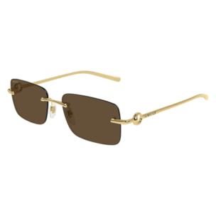 Gafas de Sol Gucci GG1703S-004 de Metal Hombre 55 mm