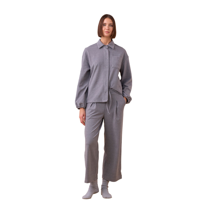 Completo donna loungewear in micropile articolo ross Noidinotte