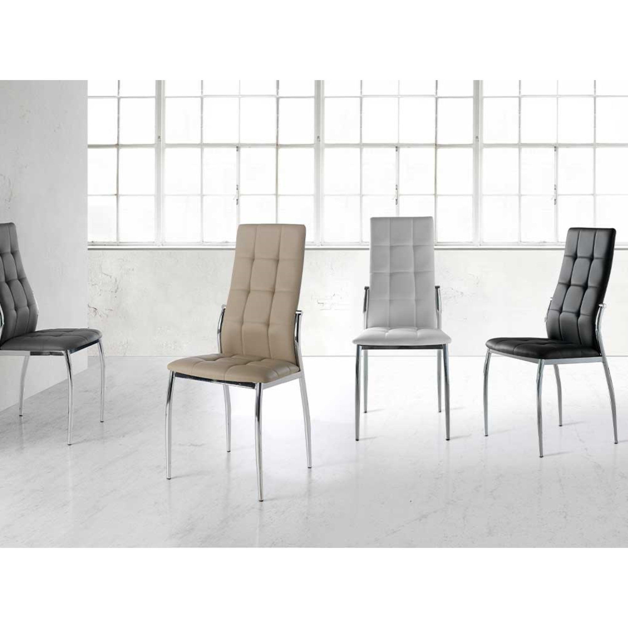 Set 4 sillas CAMILA - 46x54x101cm