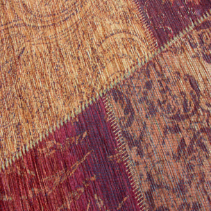 Tapis terracotta PATCHWORK Terracotta