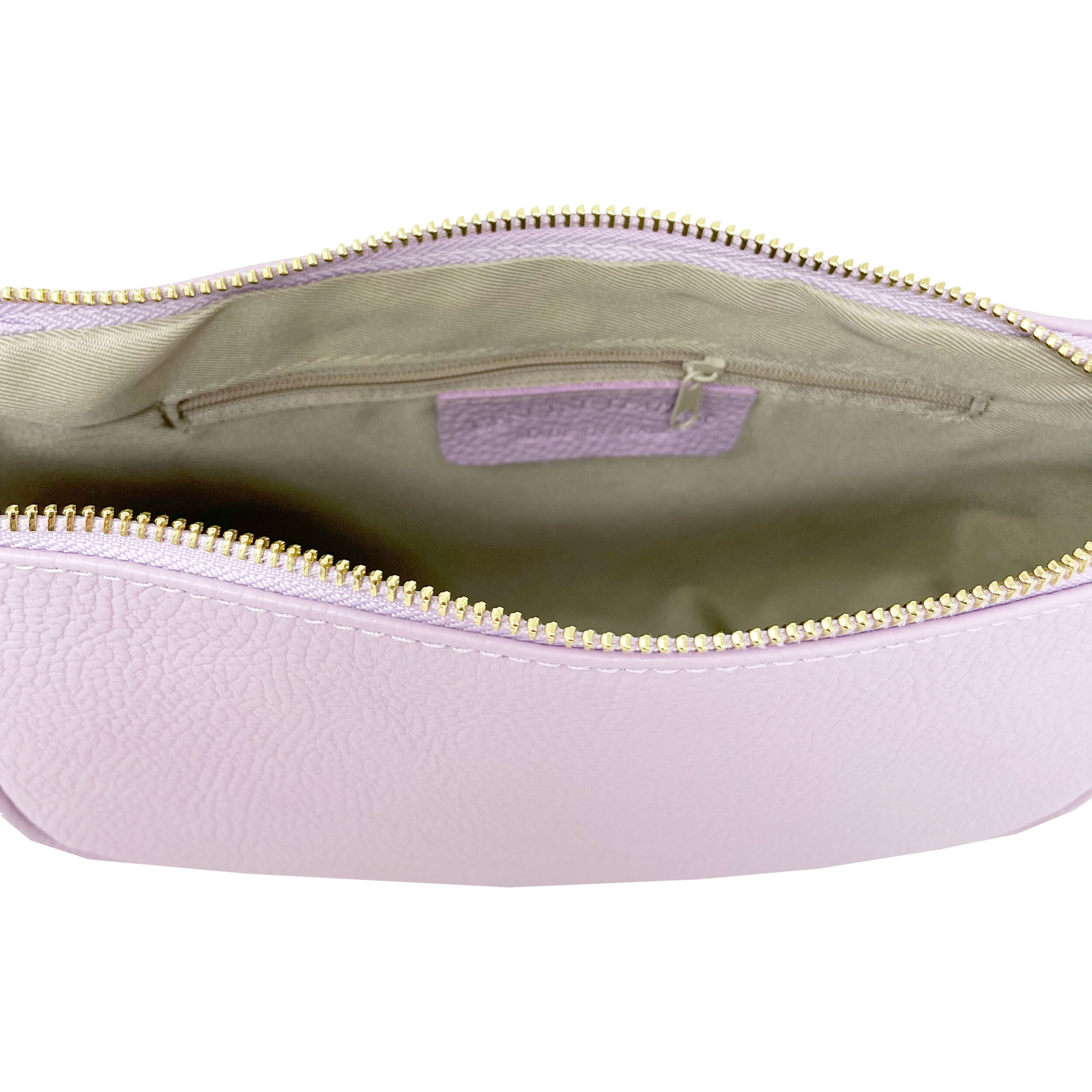 Chicca Borse - Tracollina Clutch Donna in Vera Pelle - Colore Lilla