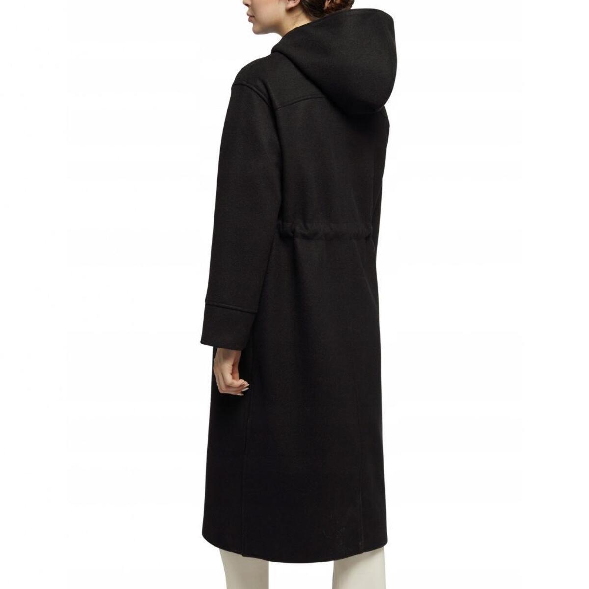 Abrigos Mujer de la marca GEOX  modelo W DORALEA LONG COAT NEGRO