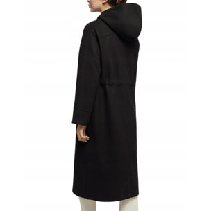 Abrigos Mujer de la marca GEOX  modelo W DORALEA LONG COAT NEGRO