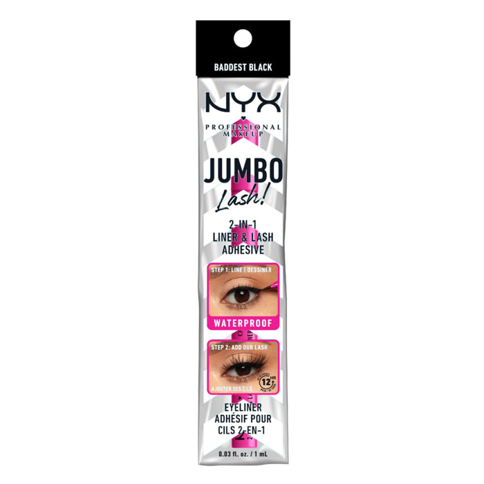 NYX Professional Makeup Jumbo Lash! Faux-cils Baddest Black