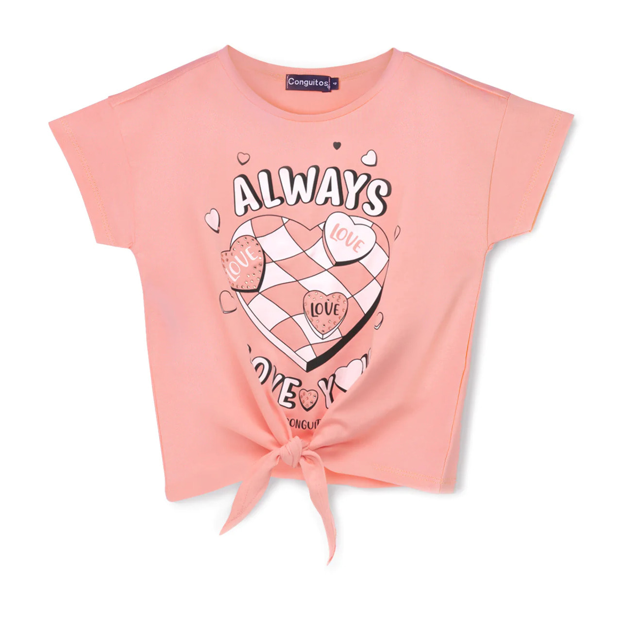 Conguitos - T-shirt casual a maniche corte stampata