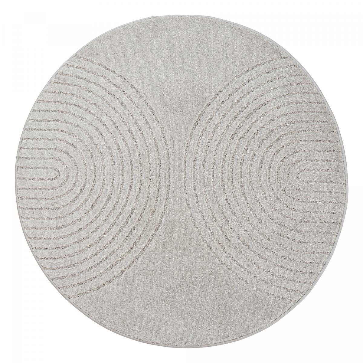 Tapis rond JOKO Tapis doux en relief