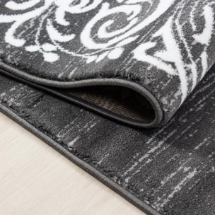 Tapis salon et chambre tissé motif baroque PEDU