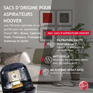 Sac aspirateur HOOVER H63 PureHepa