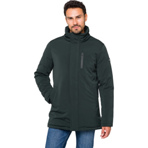 Parka NUSAKAN imbottito impermeabile verde scuro