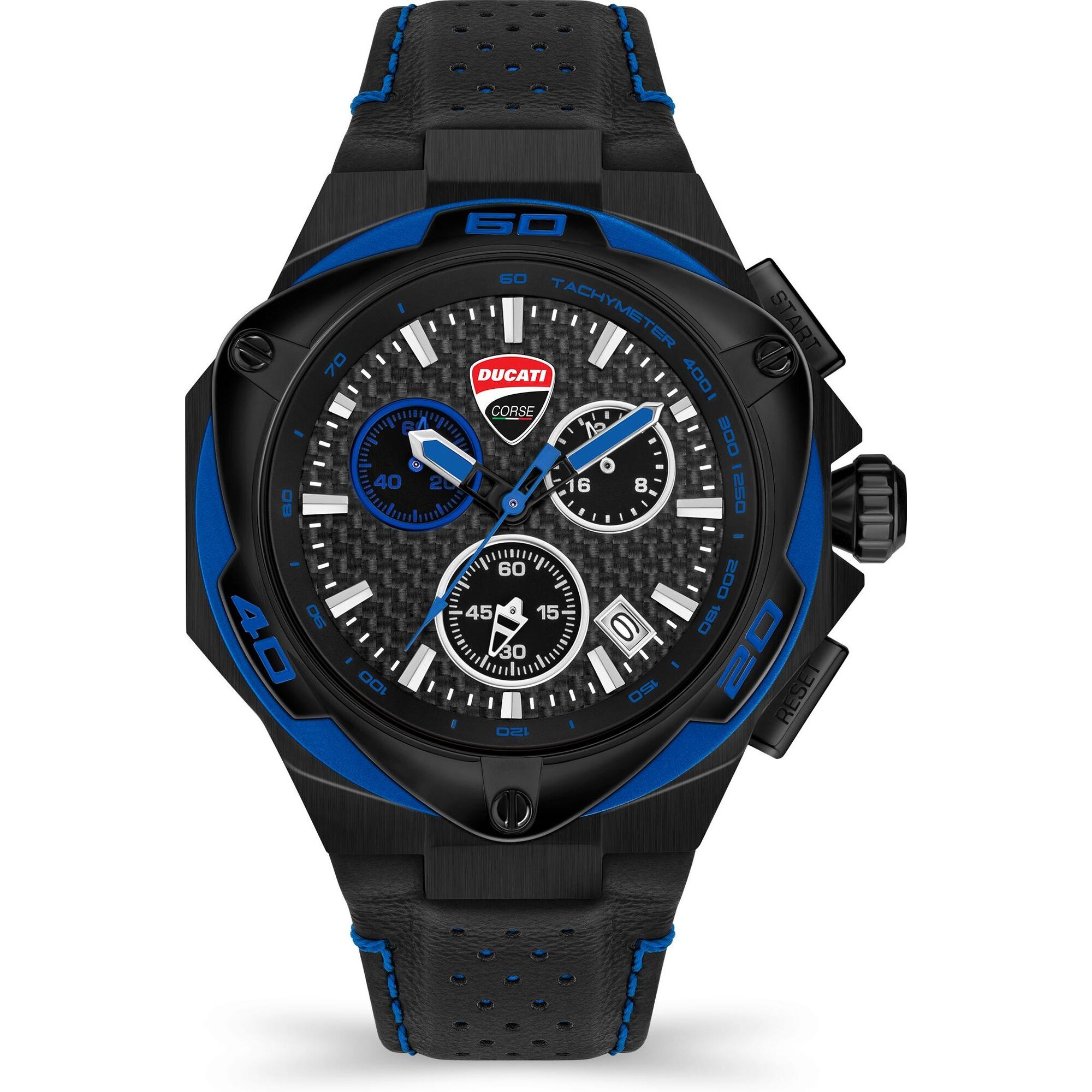 Reloj Ducati DTWGC2019005 Hombre Analogico Cuarzo con Correa de Cuero