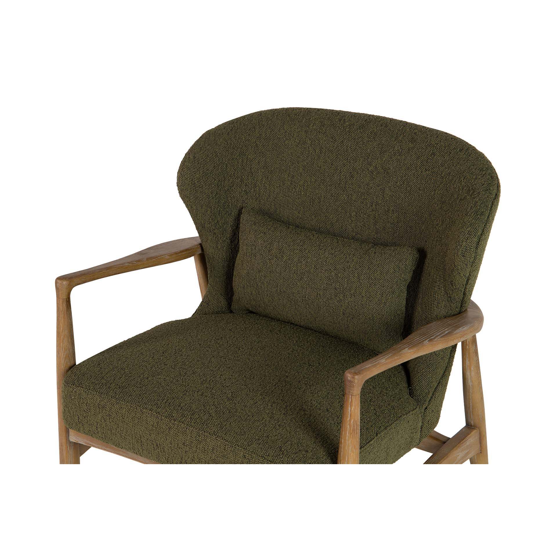 Butaca Madera Fresco Verde 71x73x74 Cm