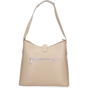 Borsa a spalla da donna - Modello Lysane - Vera pelle - 32.0 x 28.0 x 15.5 cm