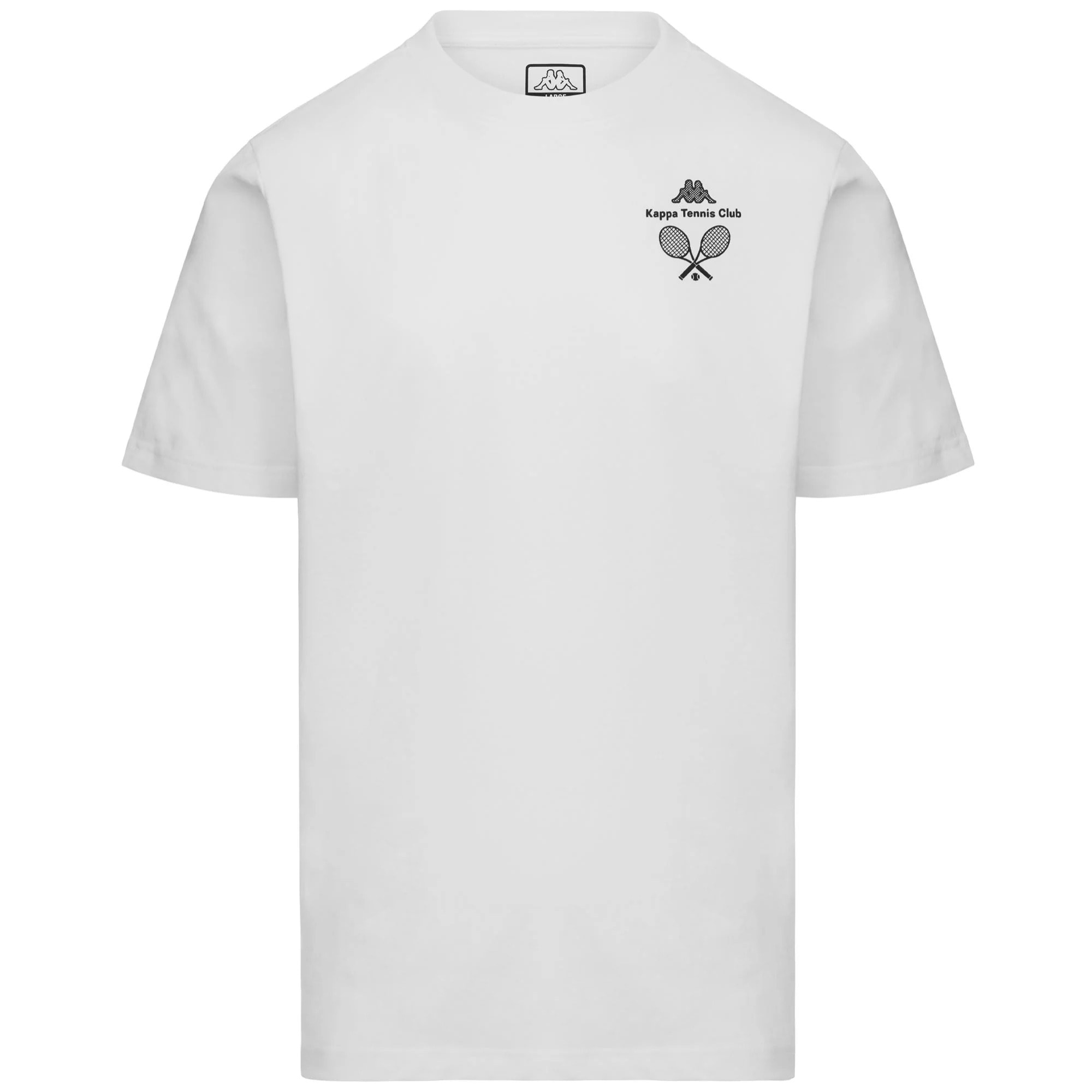 Kappa - T-Shirts & Top Uomo Bianco - Logo Ivow