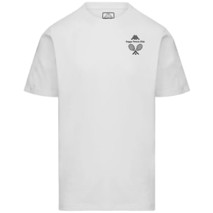 Kappa - T-Shirts & Top Uomo Bianco - Logo Ivow