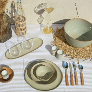 Lot de 6 assiettes creuses, DUNE
