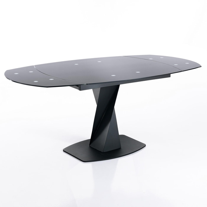 Tomasucci table extensible TWISTED Noir