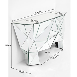 Console Prisma Colore 126x38cm Kare Design