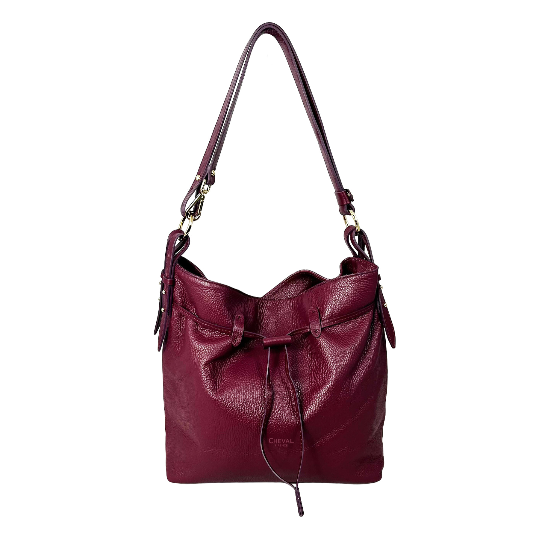 Bolso de hombro Cheval Firenze Fenice Burdeos