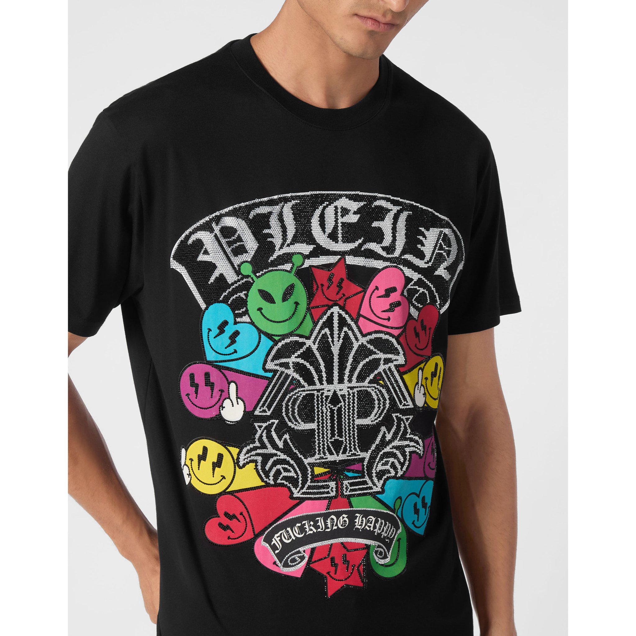 PHILIPP PLEIN Camiseta Cuello Redondo