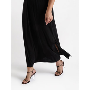 Fiorella Rubino - Vestido línea griega -DREAM - Negro