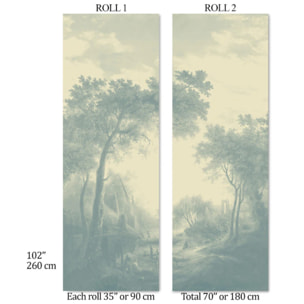 Carta da Parati Toile de Jouy